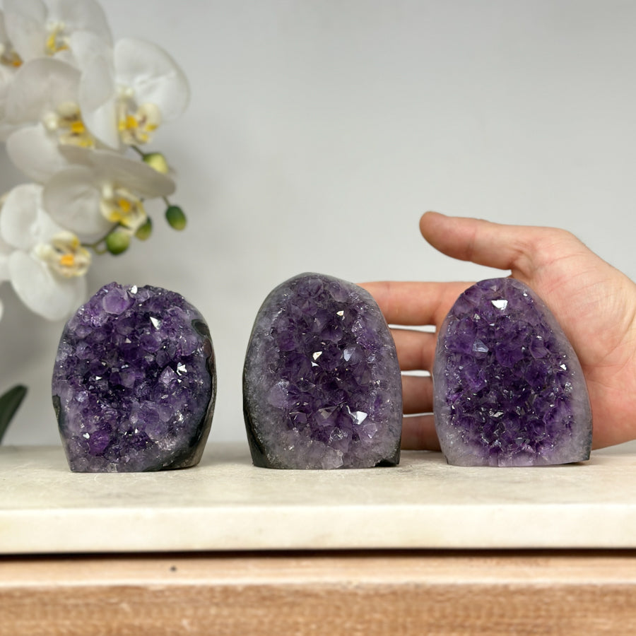 Amethyst Cathedrals Lot - AMLT0193