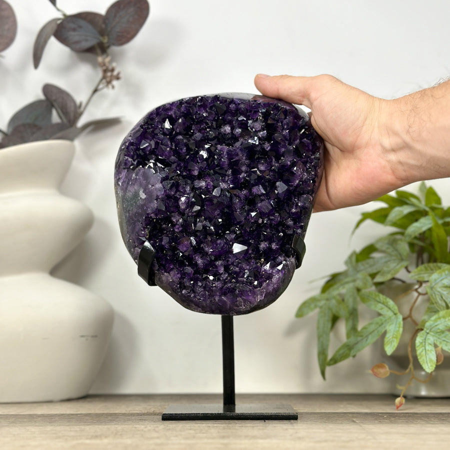 A Grade Natural Uruguayan Amethyst Geode - MWS3185
