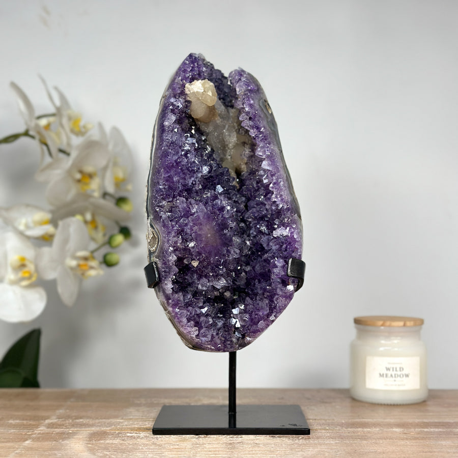 Uruguayan Amethyst Crystal for Reiki, Meditation, and Energy Healing
