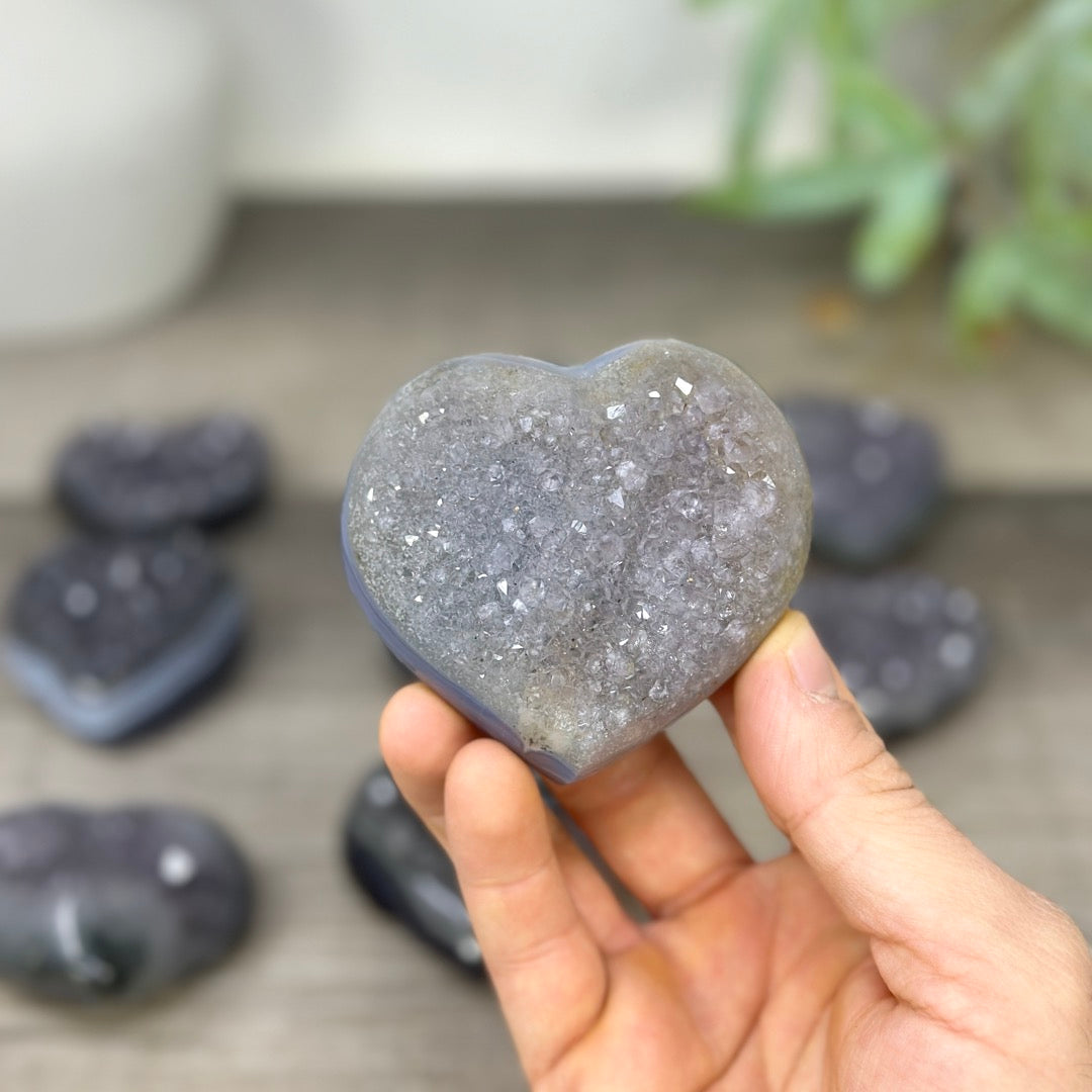 Mixed Minerals Hearts Set - MHLT0357