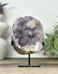 Natural Spirit Amethyst Cluster with Calcite Formations - MWS3292