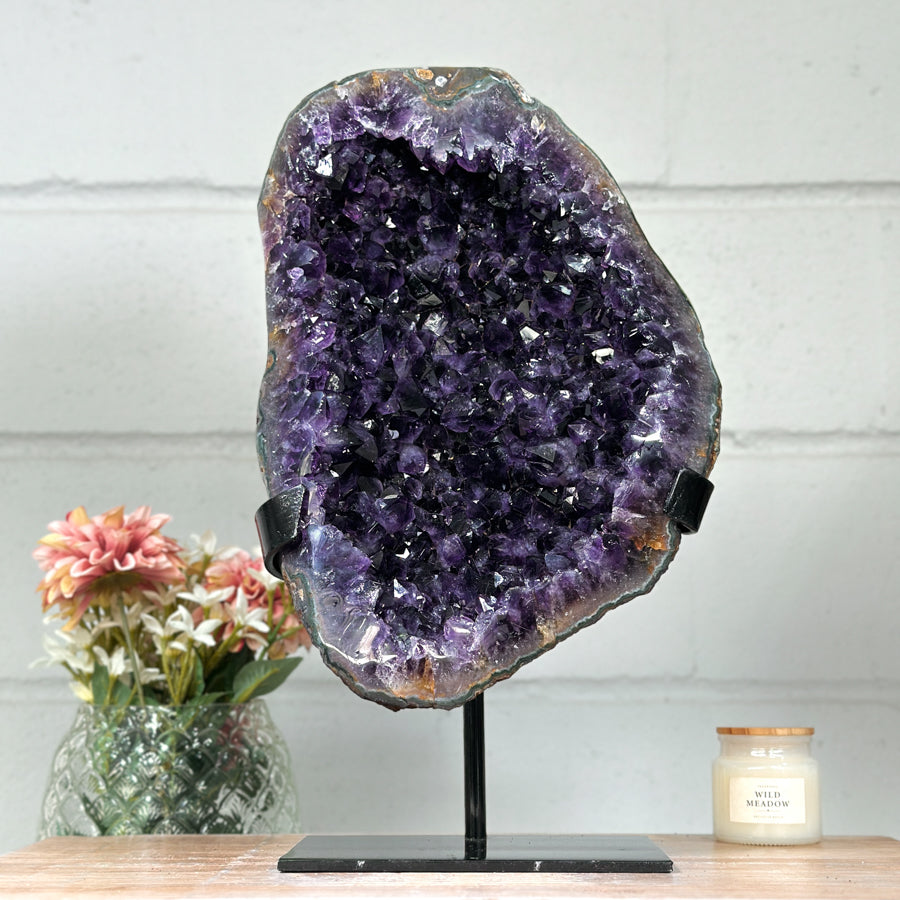 XXL 16,5 in Tall Amethyst Crystal Specimen - MWS2053