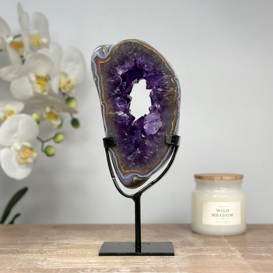 Deep Purple Natural Amethyst Portal - MWS1681