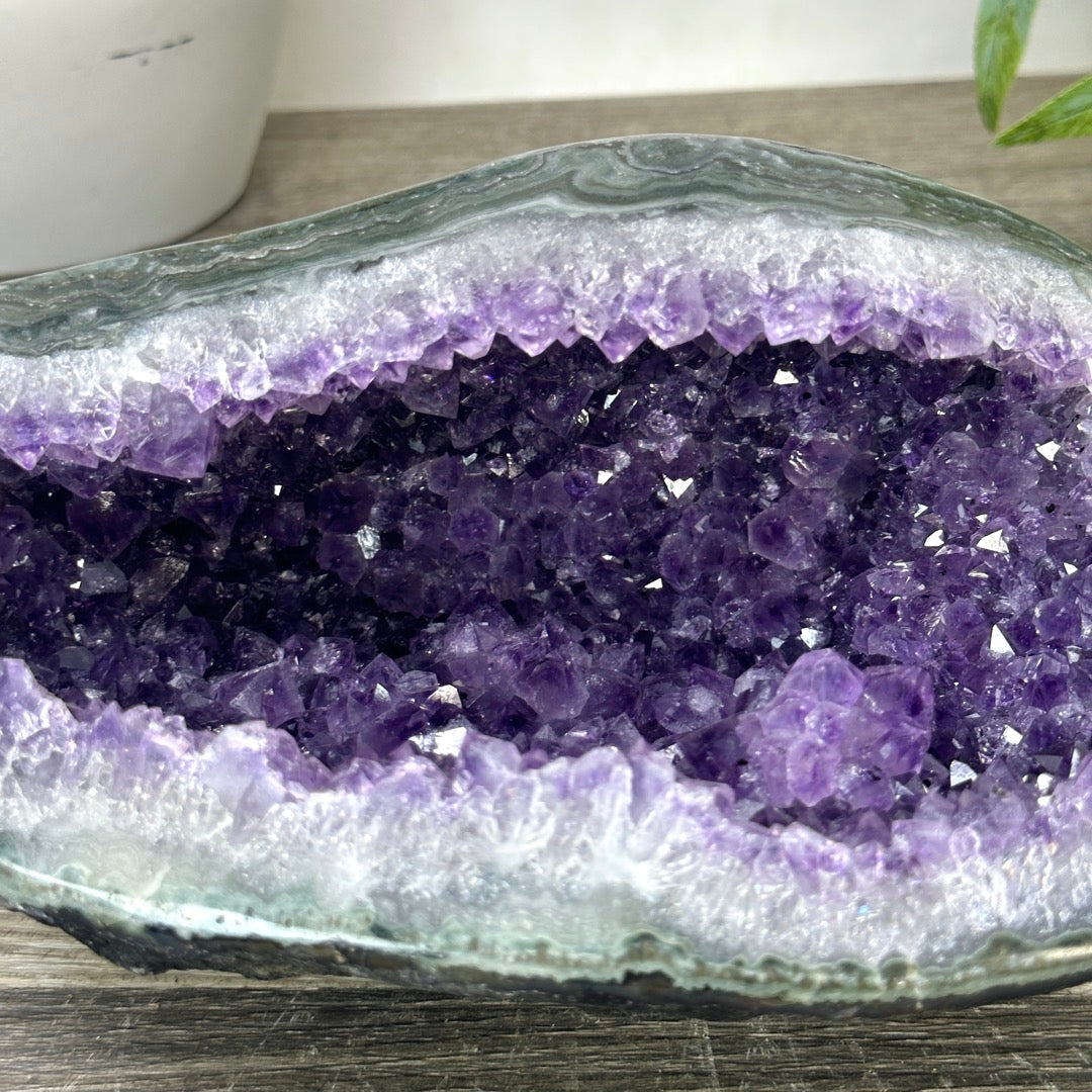 Natural Amethyst Geode for home Decor - STGE0048