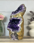 Natural XXL Double Self Standing Amethyst Geode from Uruguay - CBP1408