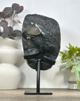 Uruguayan Amethyst Geode on Metal Stand - MWS3084