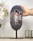 Natural Large Agate & Amethyst Crystal Portal - MWS2120