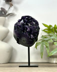 Top Grade Natural Amethyst Specimen on Metal Stand - MWS3160
