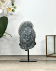 Natural Quartz Stalactite Crystal Formation on Stand - MWS2877