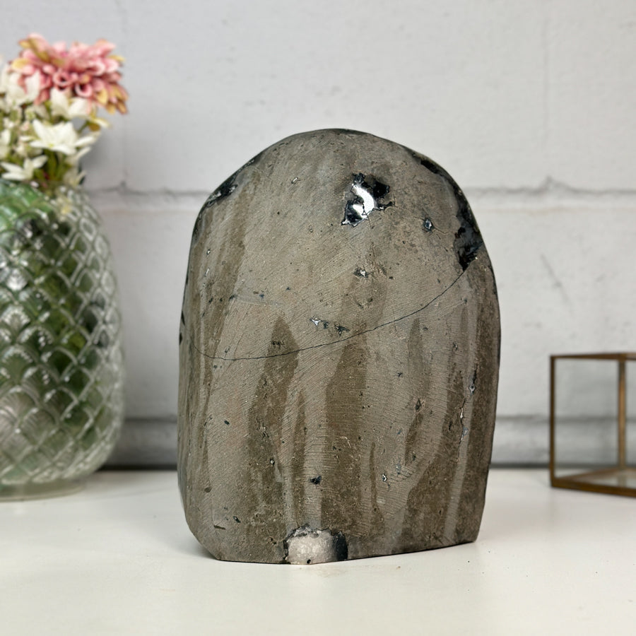 Large Natural Amethyst Cathedral – Deep Purple Self Standing Geode from Uruguay - CBP1203