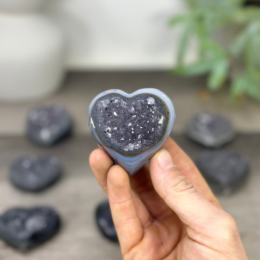 Mixed Minerals Hearts Set - MHLT0354
