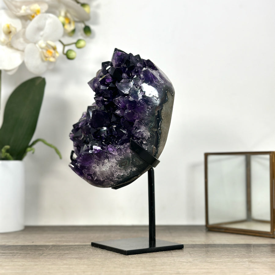 Top Grade Natural Amethyst Stone Statement Piece - MWS2953