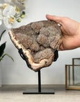 Orange Tone Natural Jasper & Quartz Stone Specimen - MWS2347