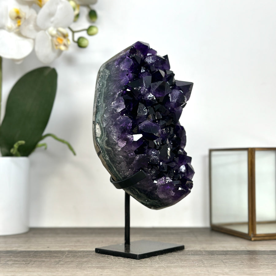 Top Grade Natural Amethyst Stone Statement Piece - MWS2944