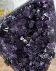 Natural Amethyst Crystal Cluster with Large & Shinny Crystals - MWS2067
