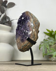 Huge Natural Amethyst & Jasper Statement Piece for Home Decor - MWS3322