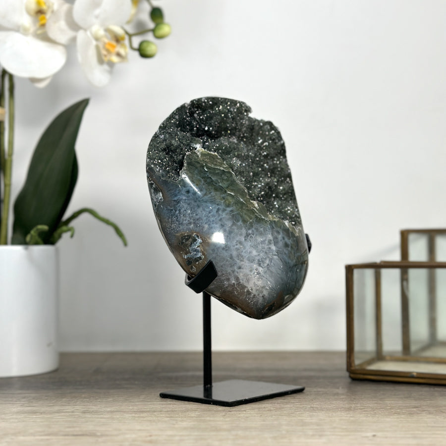 Natural Green Sugar Quartz Spcimen - MWS2254