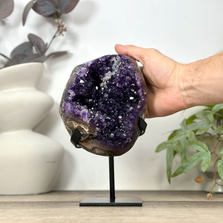 Top Grade Natural Amethyst Geode from uruguay - MWS3178