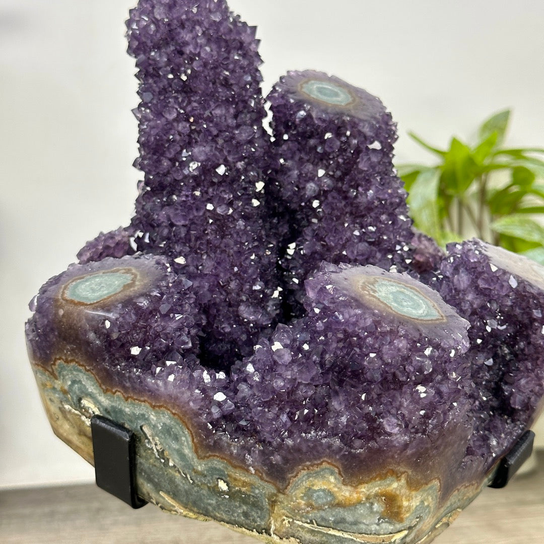 Collection Grade Amethyst Stalactite Formation - MWS3385