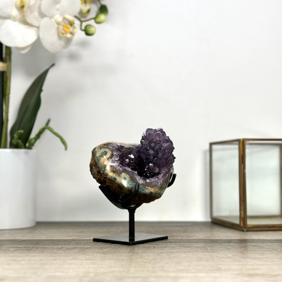 Natural Amethyst Stalactite Formation - MWS2851