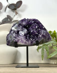 Natural Uruguayan Amethyst on Stand - MWS3172