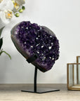 A grade Amethyst Stone Heart - HST0293