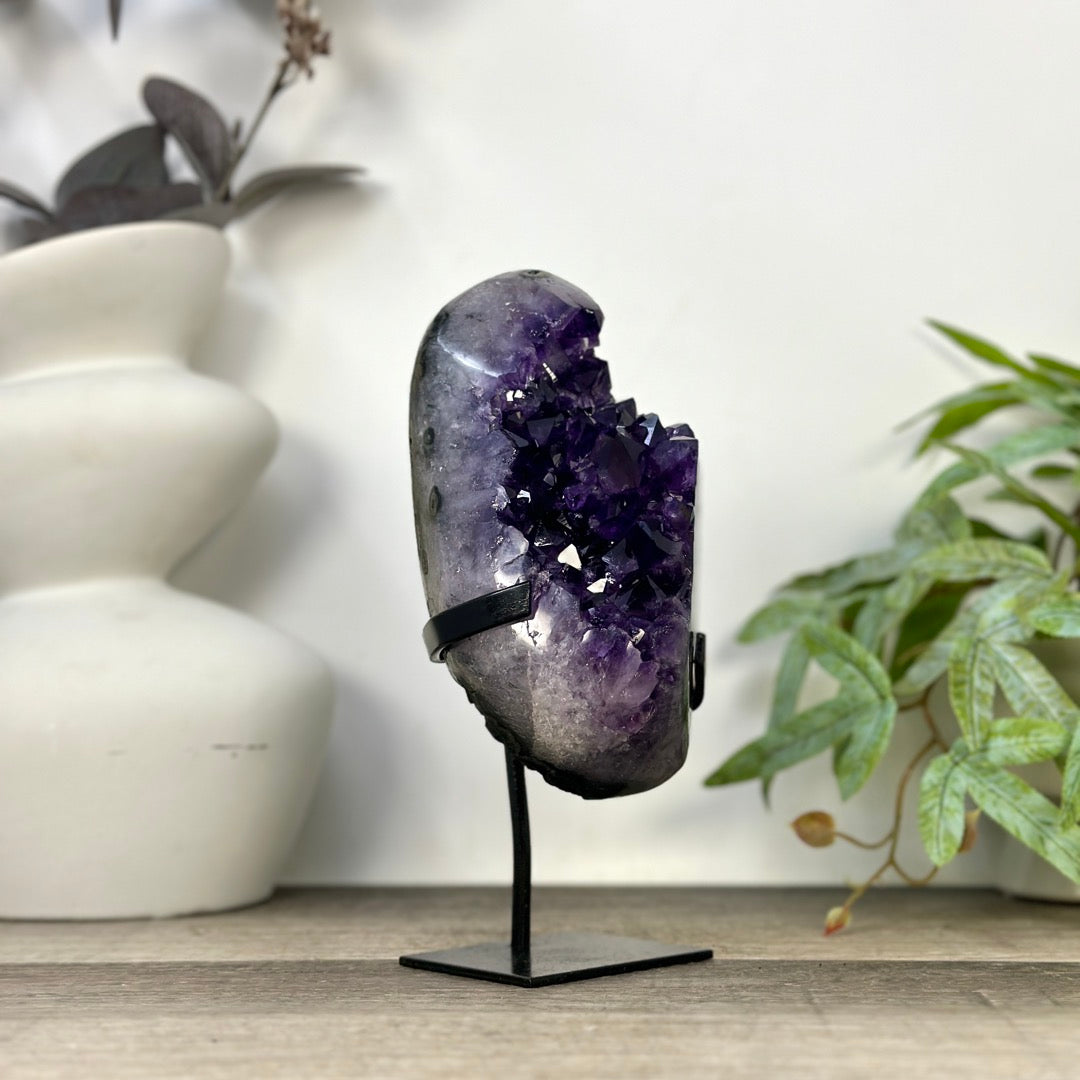 Uruguayan Amethyst Crystal Statement Piece for Home Decor - MWS3273