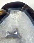 Natural Blue Banded Agate Slice - SLC0020