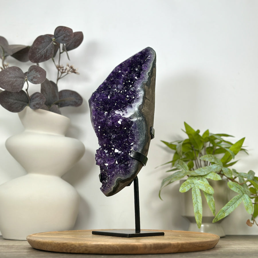 Natural Amethyst Crystal Statemen piece - MWS3078