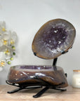 Beautiful Natural Amethyst & Agate Stone Geode - MWS1770