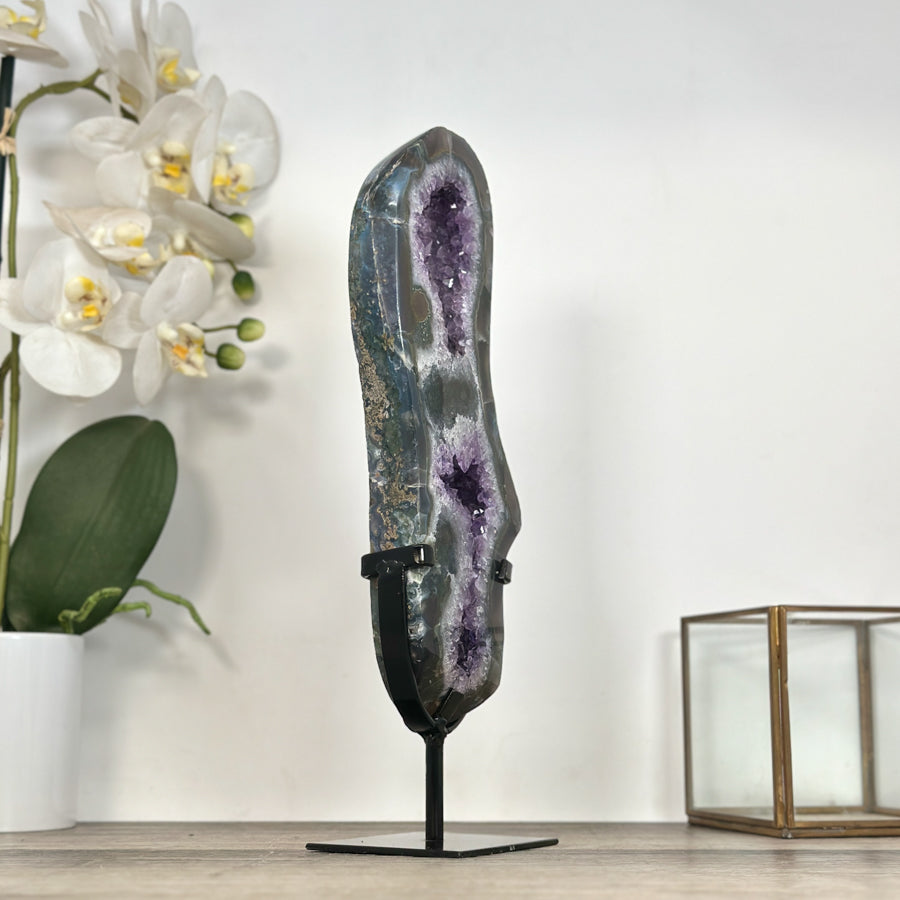 Uruguayan Amethyst Portal with Deep Purple Crystals - MWS2926