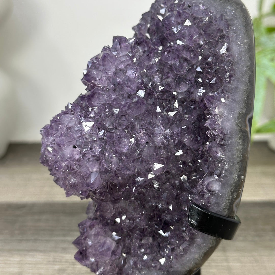 Uruguayan Amethyst Geode on Stand - MWS3303