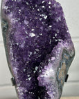 Beautiful Natural Amethyst Crystal Cluster on Stand - MWS3152