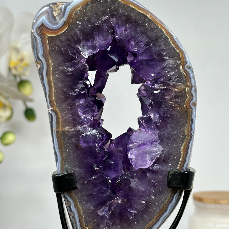 Deep Purple Natural Amethyst Portal - MWS1681