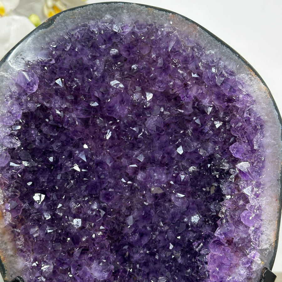 Large Natural Amethyst Geode, Perfect Home Centerpiece - MWS1880