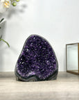 Uruguayan Amethyst Cathedral with Blue Banded Agate Shell - CBP1220