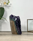 Natural Amethyst Cathedal with Green Jasper Matrix - CBP1288