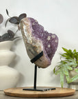 Natural Spirit Amethyst Cluster with Calcite Formations - MWS3137