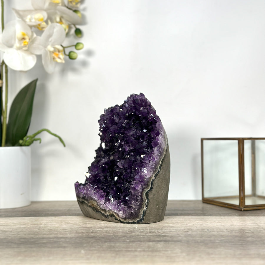 Natural Amethyst Crystal Cathedral - CBP1232