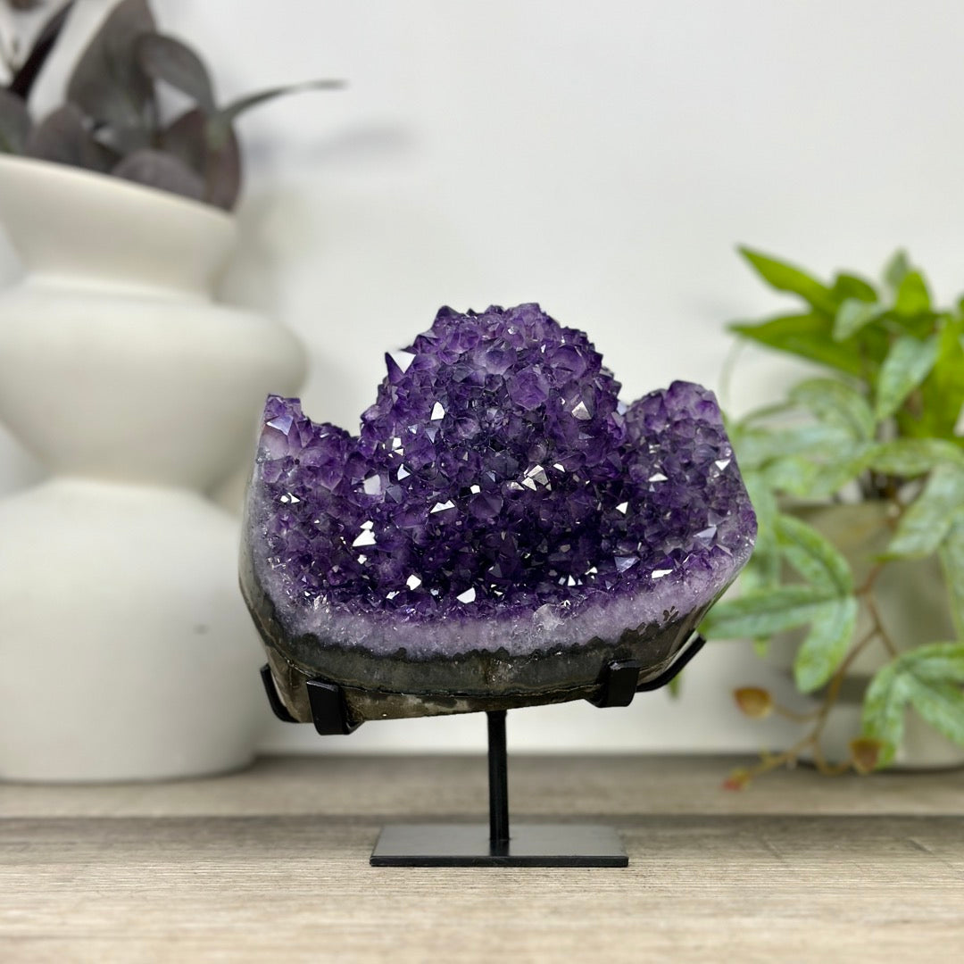 Natural Amethyst Crystal Cluster - MWS3305