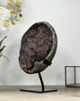 Unique Large Natural Galaxy Quartz Geode with Stalactite Formations - MWS2028