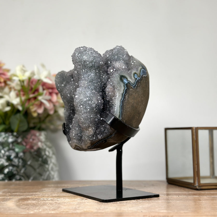 Beautiful Natural Quartz Druzy Freeform Specimen - MWS1218