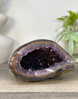Agate & Amethyst Stone Geode from Uruguay - STGE0095