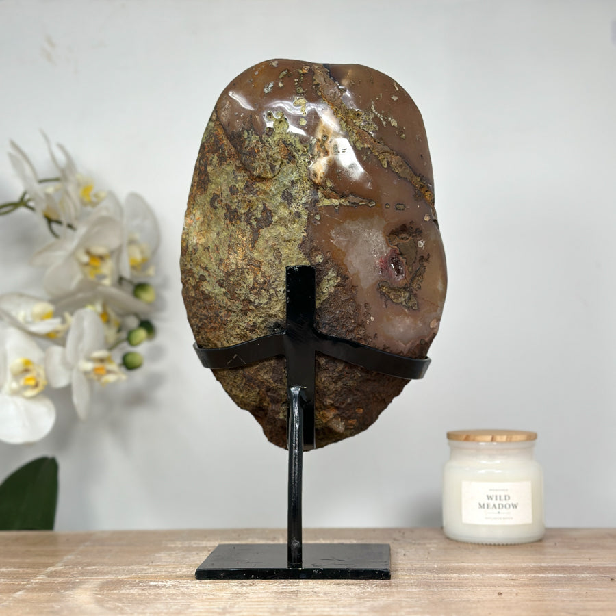 Large Natural Pink Amethyst Geode - MWS1332