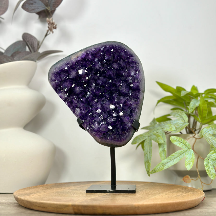 Top Quality Deep Purple Amethyst Crystal Specimen - MWS3109