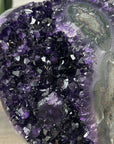 Uruguayan Amethyst Crystal Cluster with Stalactite Eye Formation - MWS2430