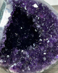 Deep Purple Amethyst Stone Geode from Uruguay - STGE0027