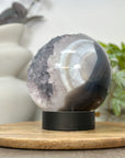 Huge Quartz & Agate Sphere Geode - SPH0192