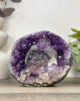 Natural Amethyst Cluster with Collection Grade Calcite Formation - CBP1424