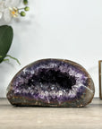 Uruguayan Amethyst Stone Geode with Quartz Shell - STGE0026
